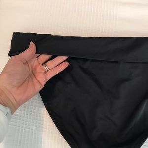 J.Crew Black Hipster Bikini Bottom